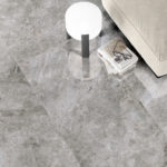 Marble look porcelain stoneware tiles