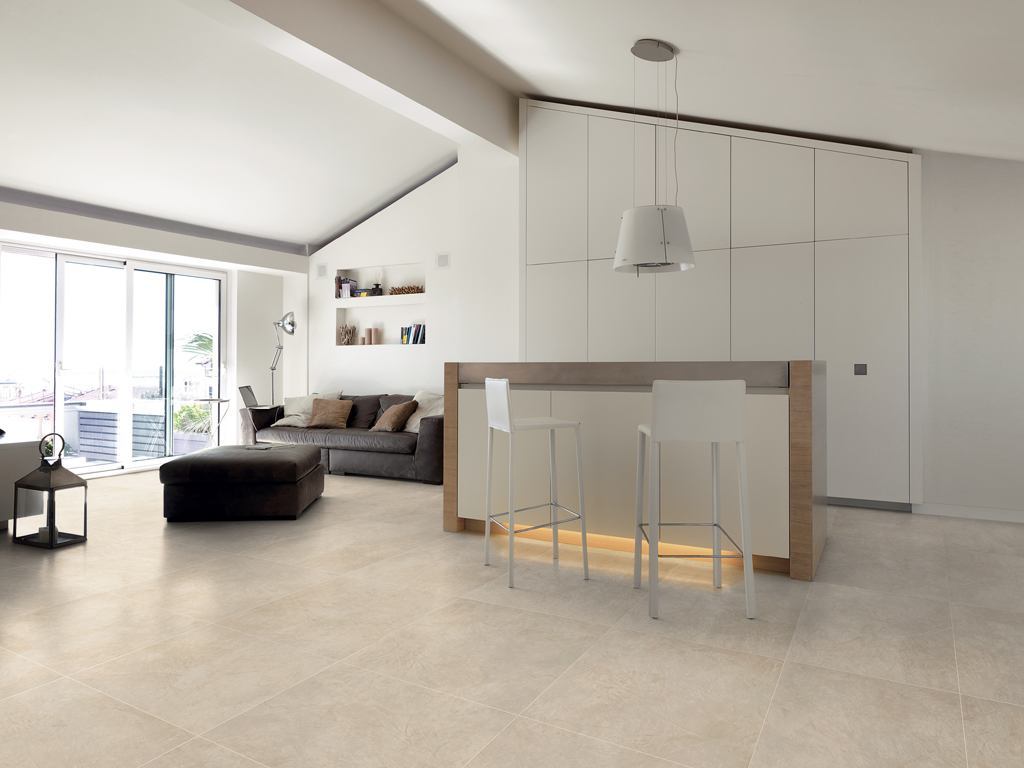 Porcelain Tiles That Look Like Venetian Plaster Artwork Beige Kitchen Tiles