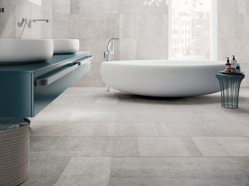 Belgian Bluestone Look Tiles Blue Emotion Blue Emotion Bathroom Tiles